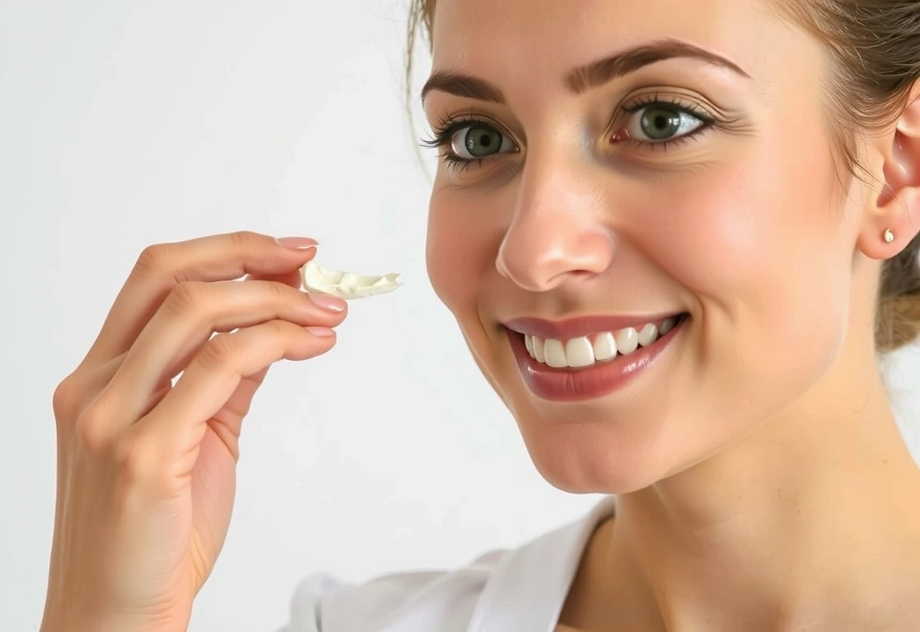 Woman applying Nature's Bloom & Vigor cream